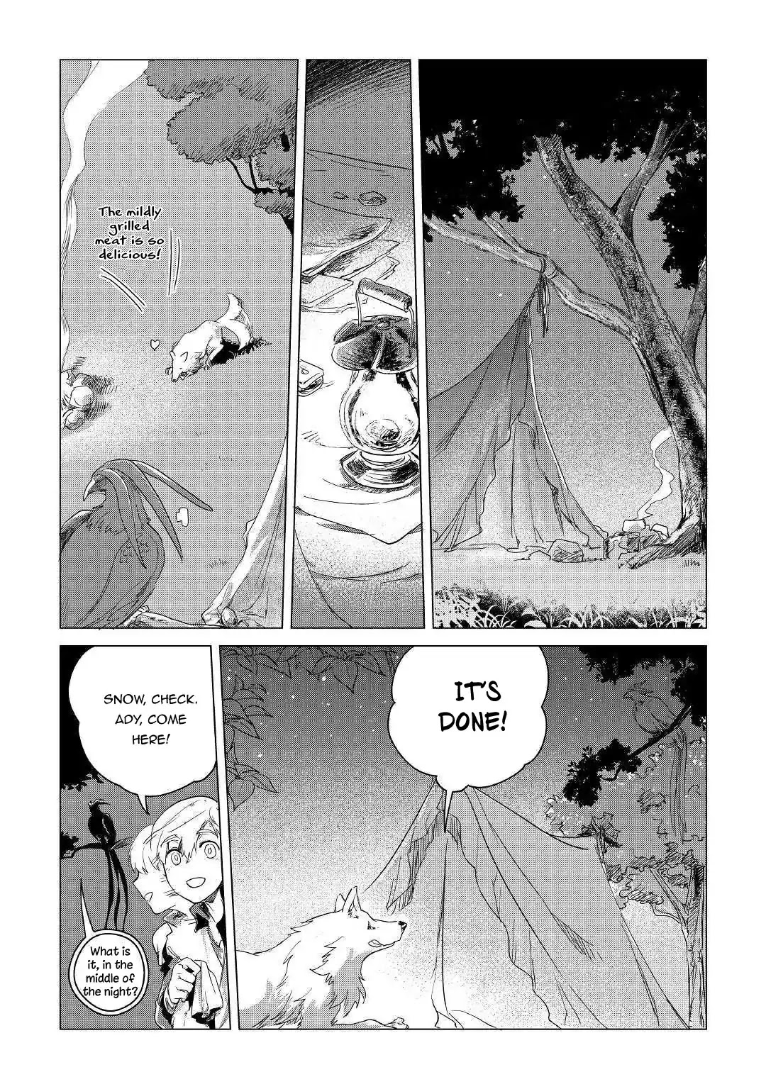 Mofumofu to Isekai Slow Life o Mezashimasu! Chapter 4 page 22 - Chapter 4: Comrade in Traveling