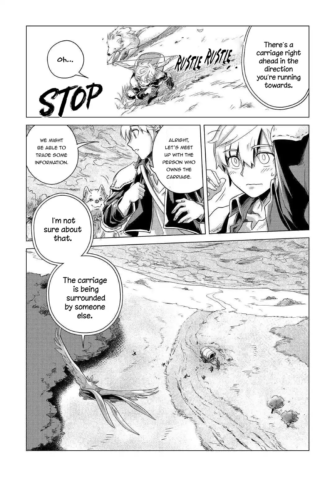 Mofumofu to Isekai Slow Life o Mezashimasu! Chapter 4 page 29 - Chapter 4: Comrade in Traveling