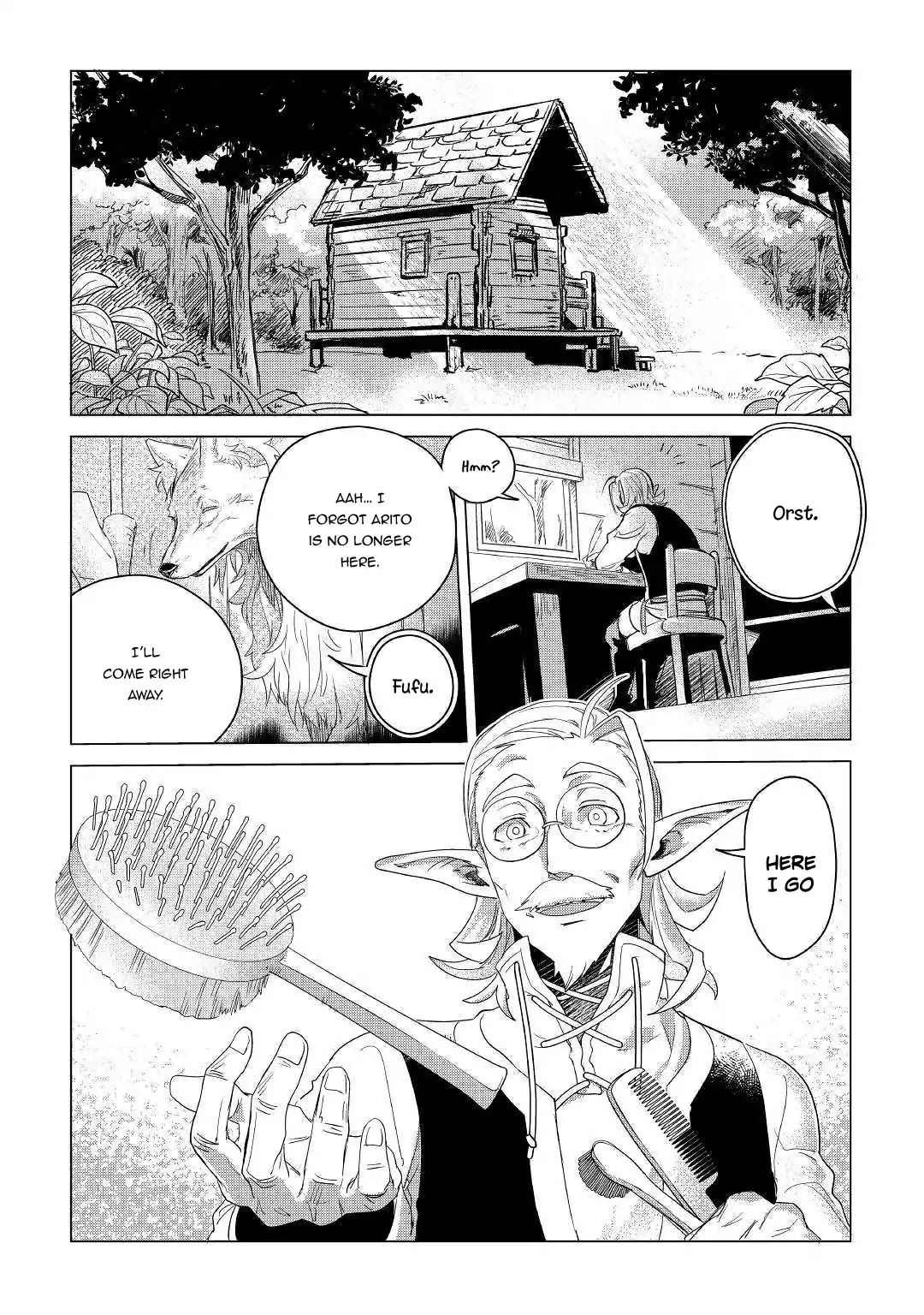 Mofumofu to Isekai Slow Life o Mezashimasu! Chapter 4 page 3 - Chapter 4: Comrade in Traveling