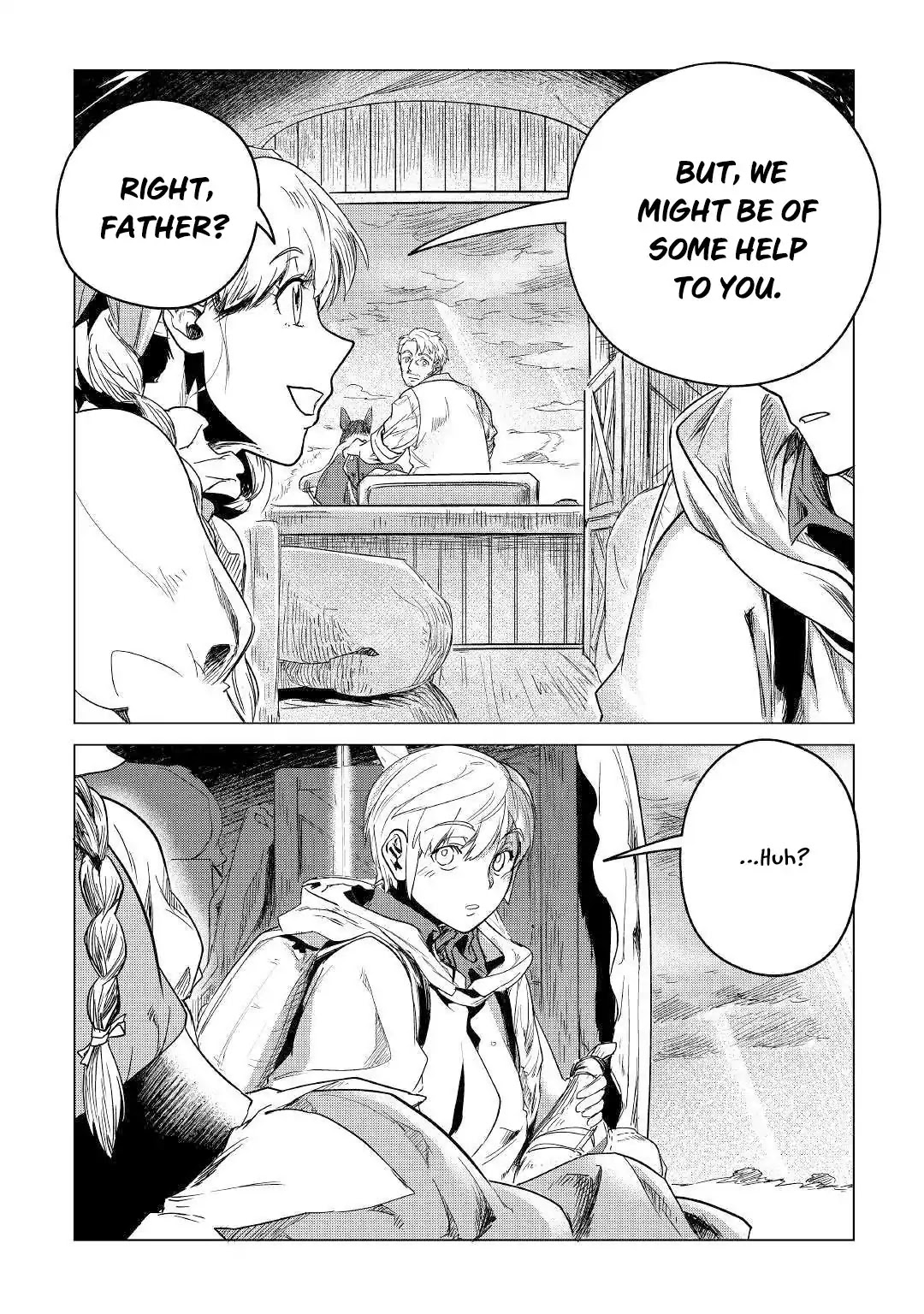 Mofumofu to Isekai Slow Life o Mezashimasu! Chapter 4 page 41 - Chapter 4: Comrade in Traveling