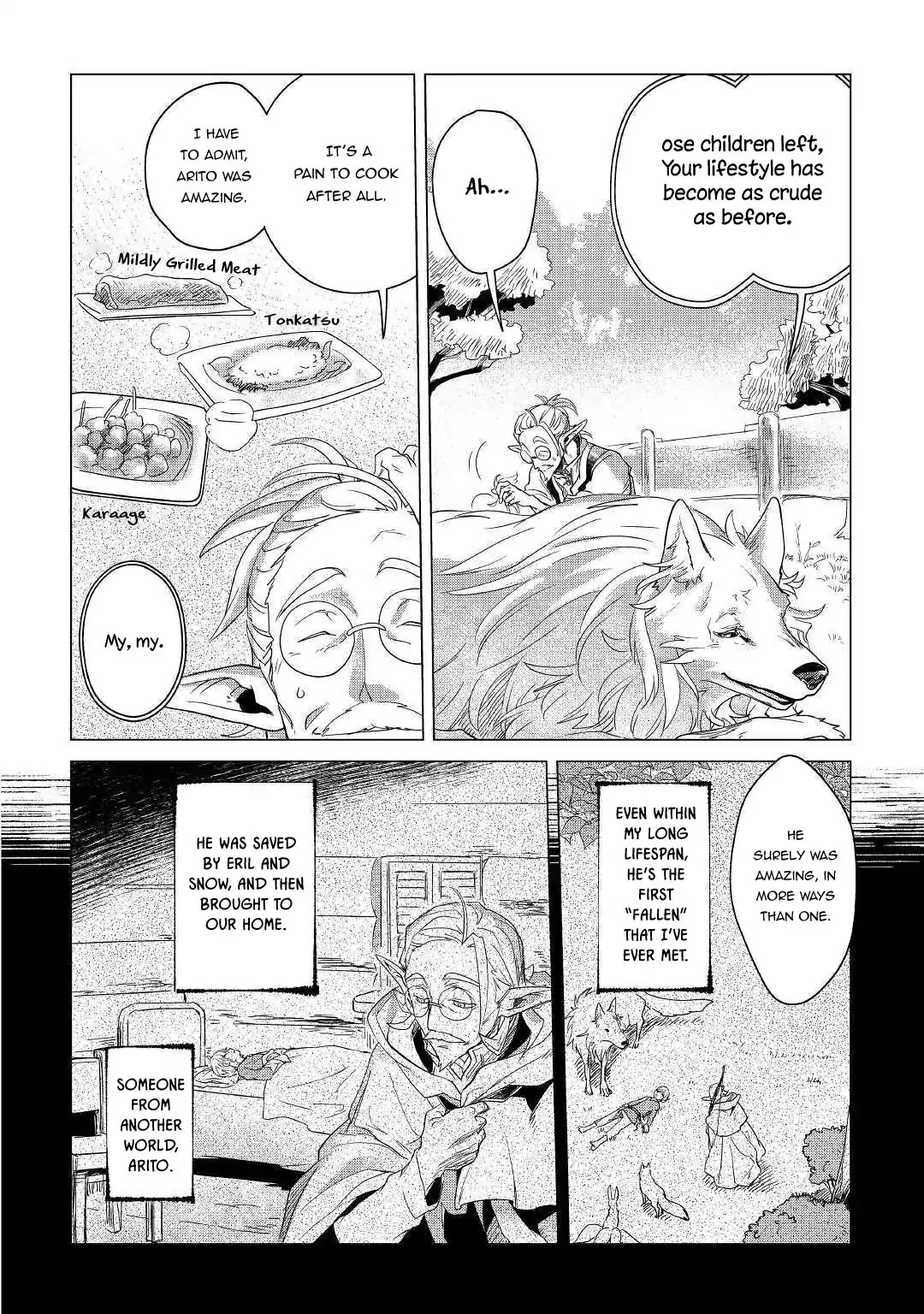 Mofumofu to Isekai Slow Life o Mezashimasu! Chapter 4 page 5 - Chapter 4: Comrade in Traveling