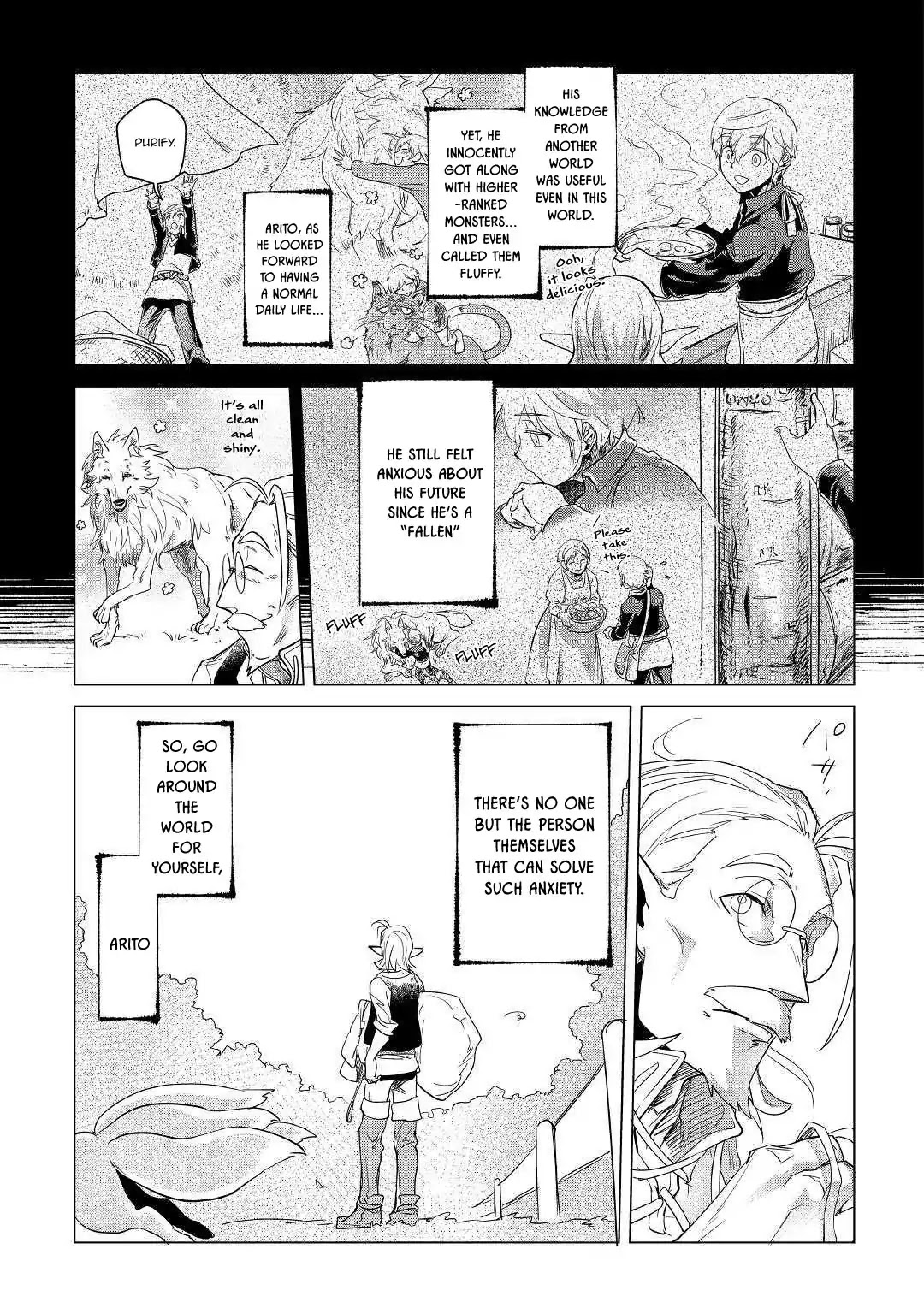 Mofumofu to Isekai Slow Life o Mezashimasu! Chapter 4 page 6 - Chapter 4: Comrade in Traveling