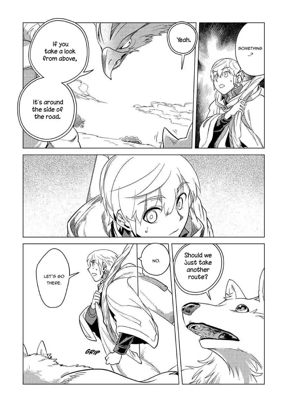 Mofumofu to Isekai Slow Life o Mezashimasu! Chapter 4 page 9 - Chapter 4: Comrade in Traveling