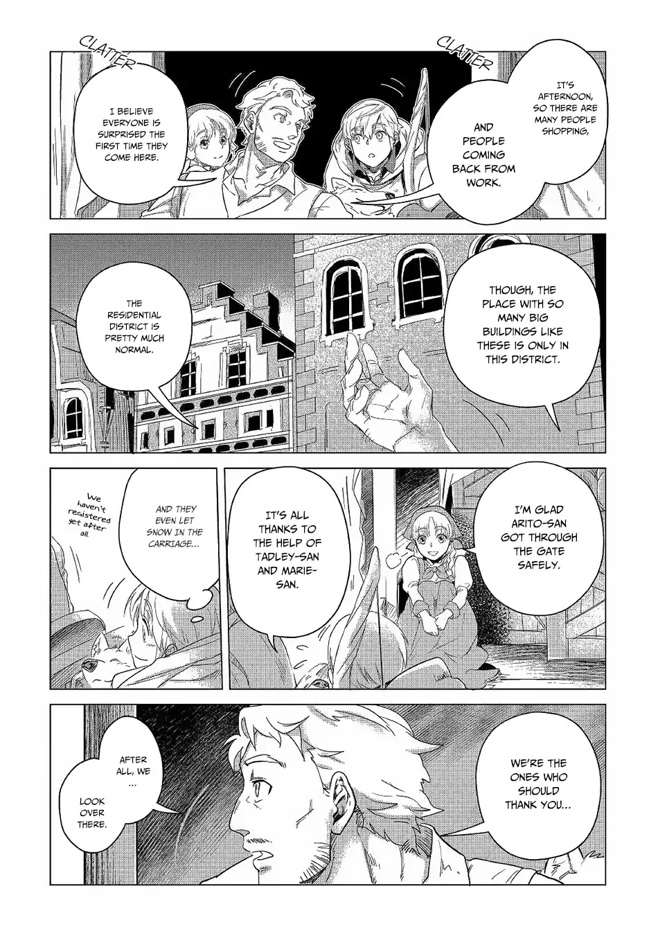 Mofumofu to Isekai Slow Life o Mezashimasu! Chapter 5 page 16 - Chapter 5: The Fluffiness Meets the Town