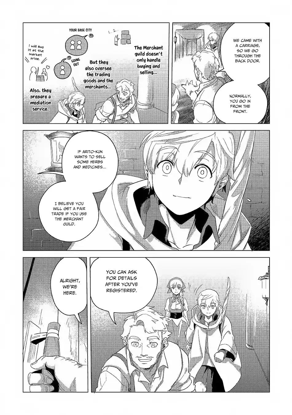 Mofumofu to Isekai Slow Life o Mezashimasu! Chapter 5 page 18 - Chapter 5: The Fluffiness Meets the Town