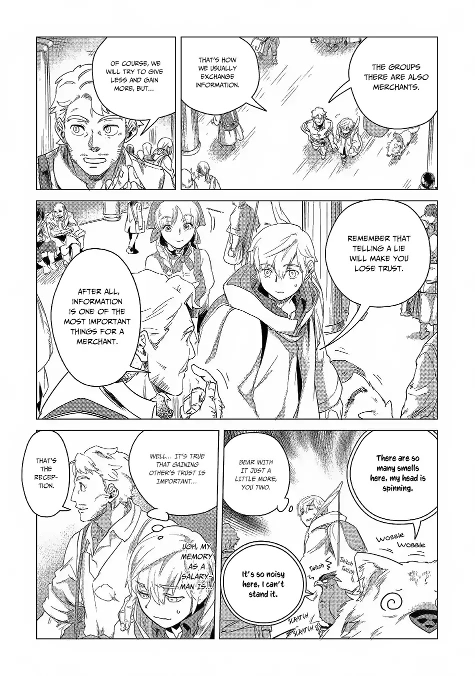 Mofumofu to Isekai Slow Life o Mezashimasu! Chapter 5 page 20 - Chapter 5: The Fluffiness Meets the Town