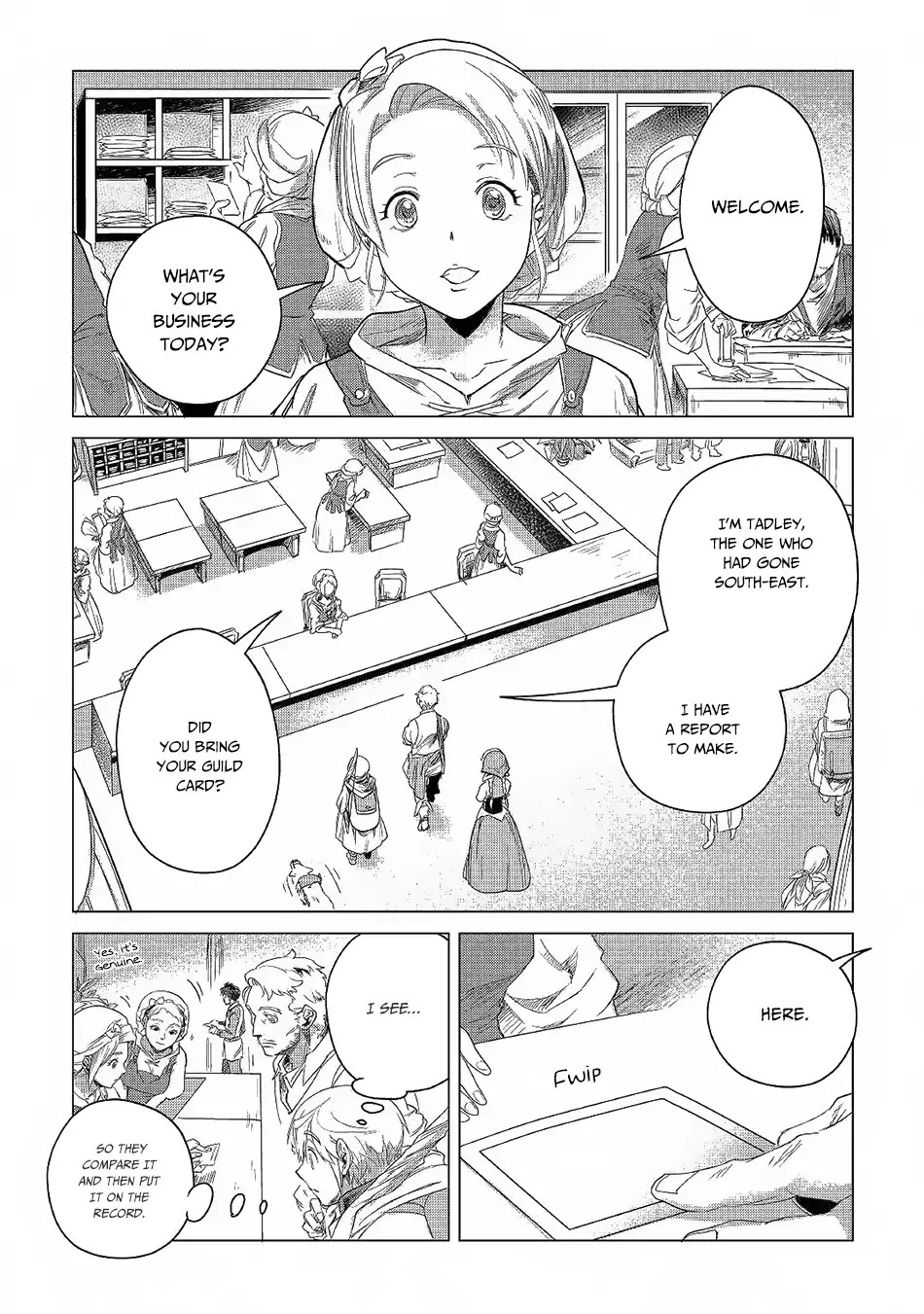 Mofumofu to Isekai Slow Life o Mezashimasu! Chapter 5 page 21 - Chapter 5: The Fluffiness Meets the Town