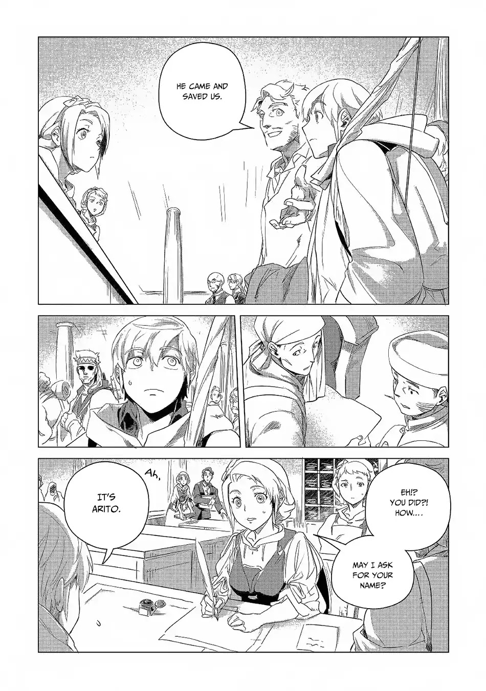 Mofumofu to Isekai Slow Life o Mezashimasu! Chapter 5 page 23 - Chapter 5: The Fluffiness Meets the Town