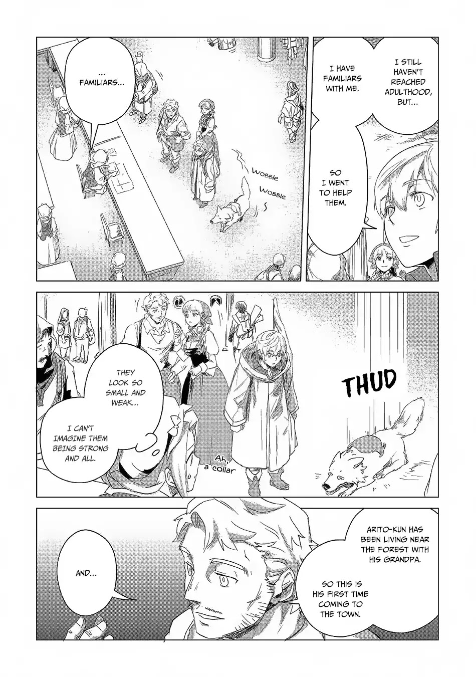 Mofumofu to Isekai Slow Life o Mezashimasu! Chapter 5 page 24 - Chapter 5: The Fluffiness Meets the Town