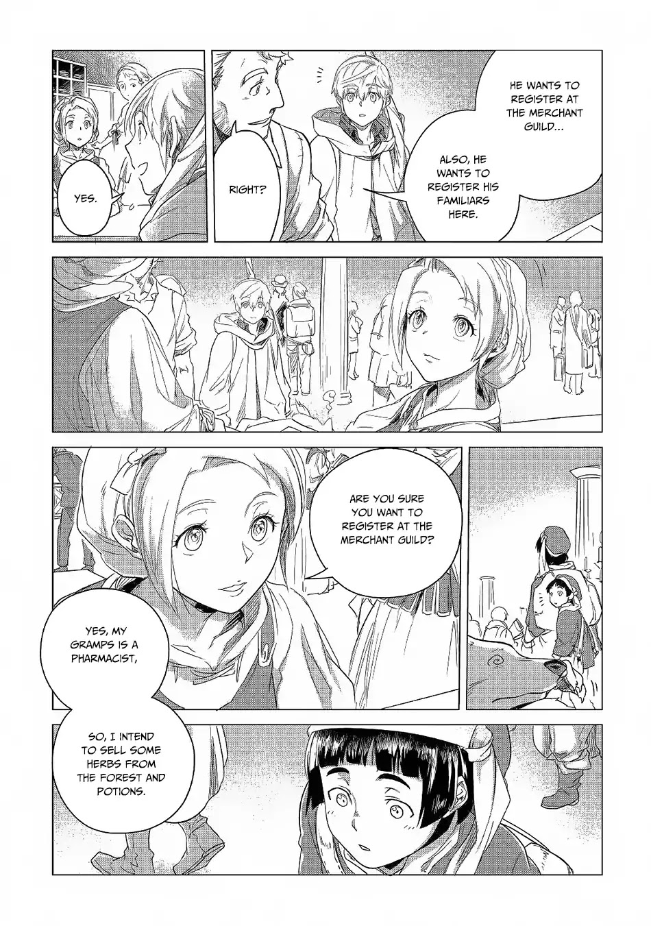 Mofumofu to Isekai Slow Life o Mezashimasu! Chapter 5 page 25 - Chapter 5: The Fluffiness Meets the Town