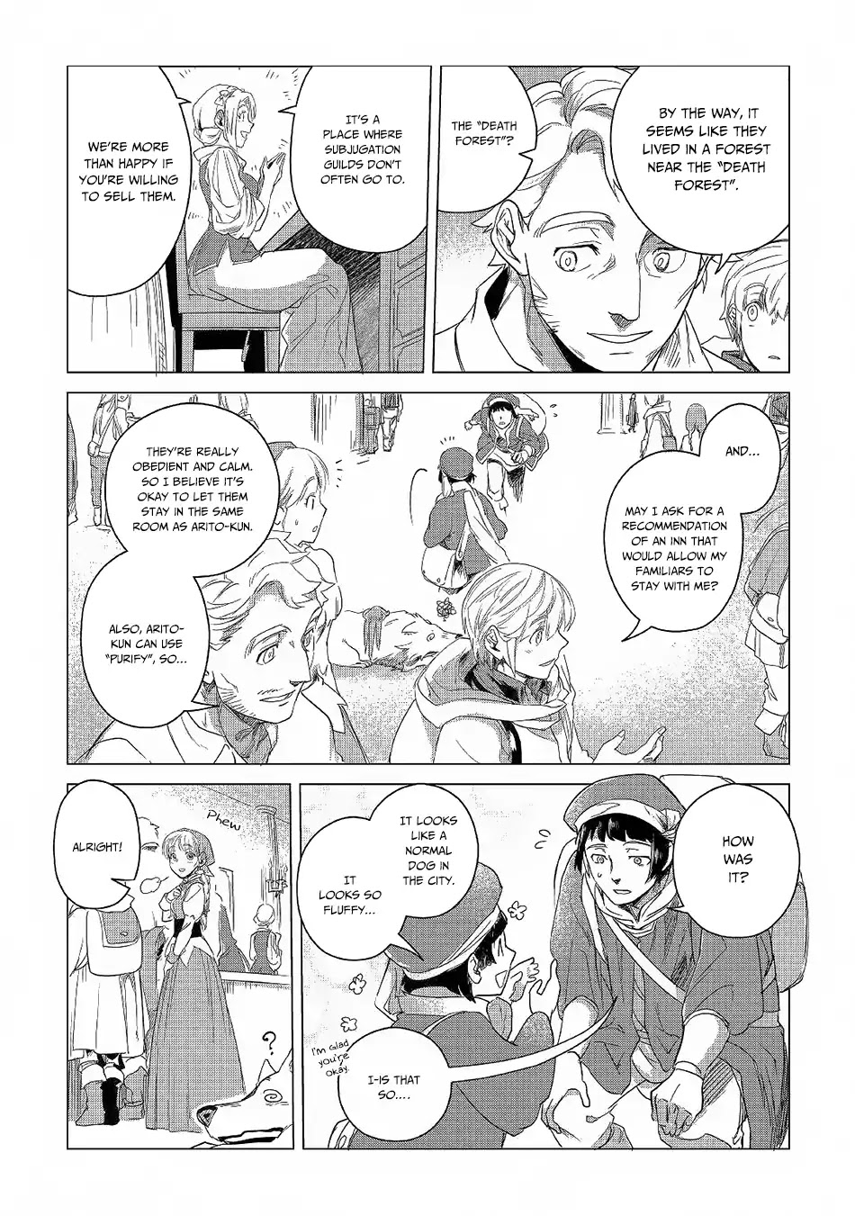 Mofumofu to Isekai Slow Life o Mezashimasu! Chapter 5 page 26 - Chapter 5: The Fluffiness Meets the Town