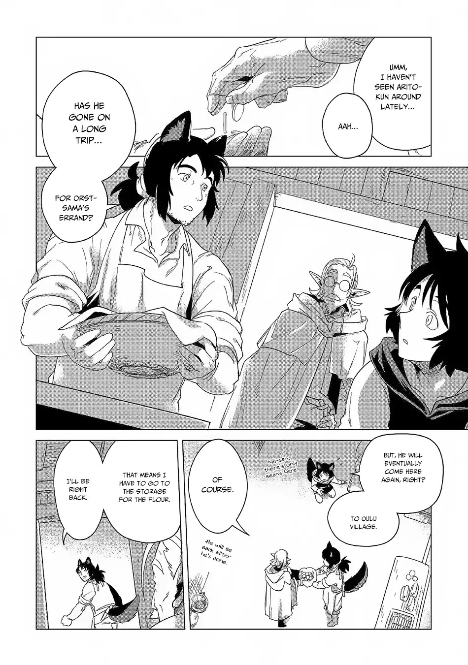 Mofumofu to Isekai Slow Life o Mezashimasu! Chapter 5 page 3 - Chapter 5: The Fluffiness Meets the Town