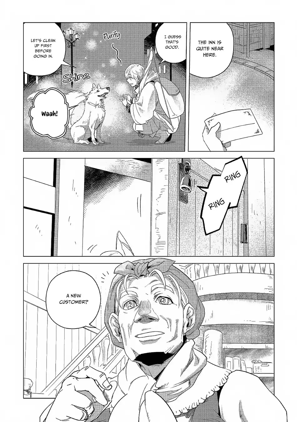 Mofumofu to Isekai Slow Life o Mezashimasu! Chapter 5 page 30 - Chapter 5: The Fluffiness Meets the Town