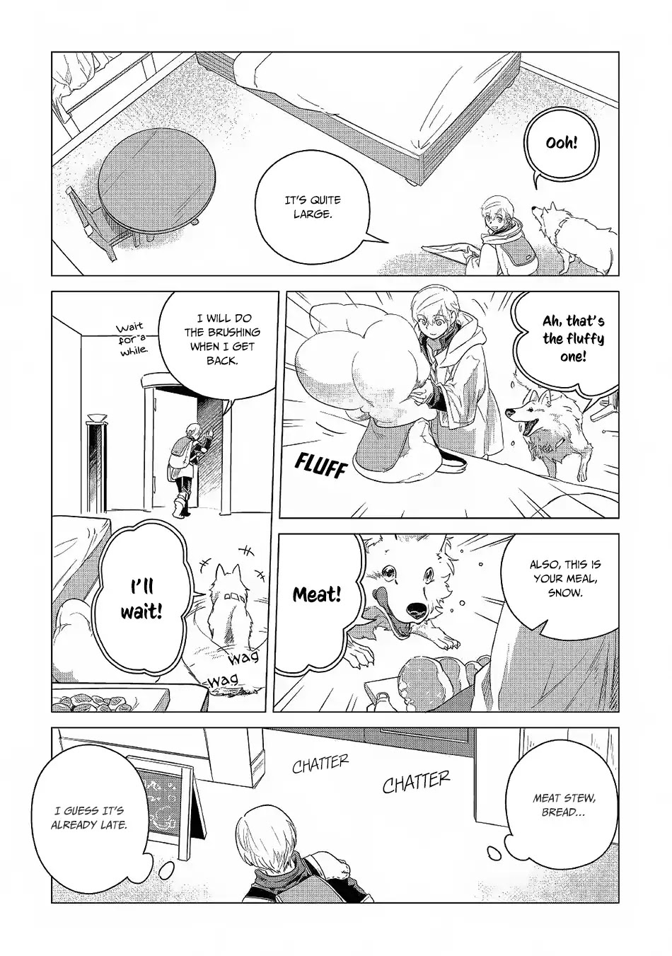 Mofumofu to Isekai Slow Life o Mezashimasu! Chapter 5 page 32 - Chapter 5: The Fluffiness Meets the Town