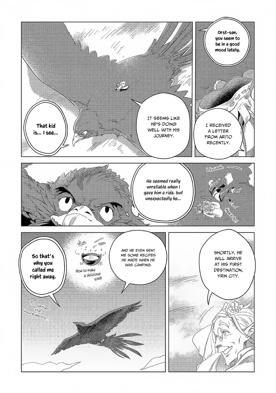 Mofumofu to Isekai Slow Life o Mezashimasu! Chapter 5 page 5 - Chapter 5: The Fluffiness Meets the Town