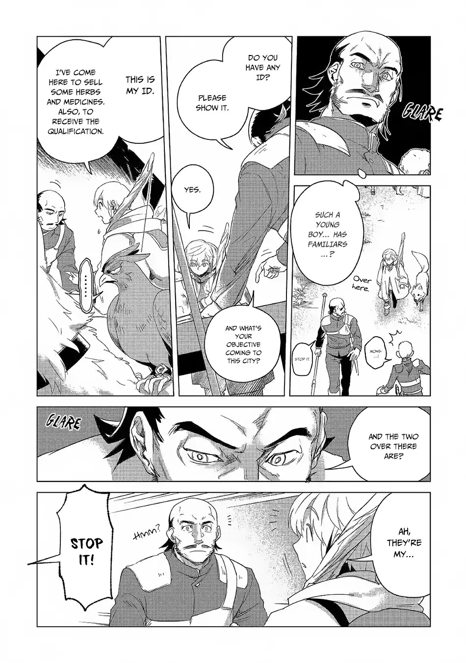 Mofumofu to Isekai Slow Life o Mezashimasu! Chapter 5 page 9 - Chapter 5: The Fluffiness Meets the Town