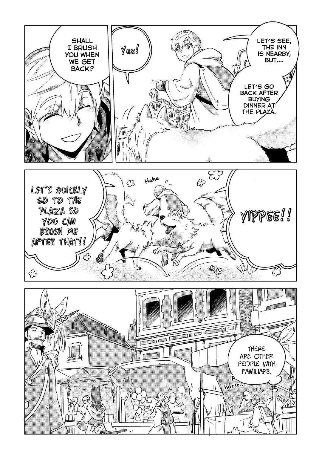 Mofumofu to Isekai Slow Life o Mezashimasu! Chapter 6 page 35 - Chapter 6: The Fluff, the Beastman and...