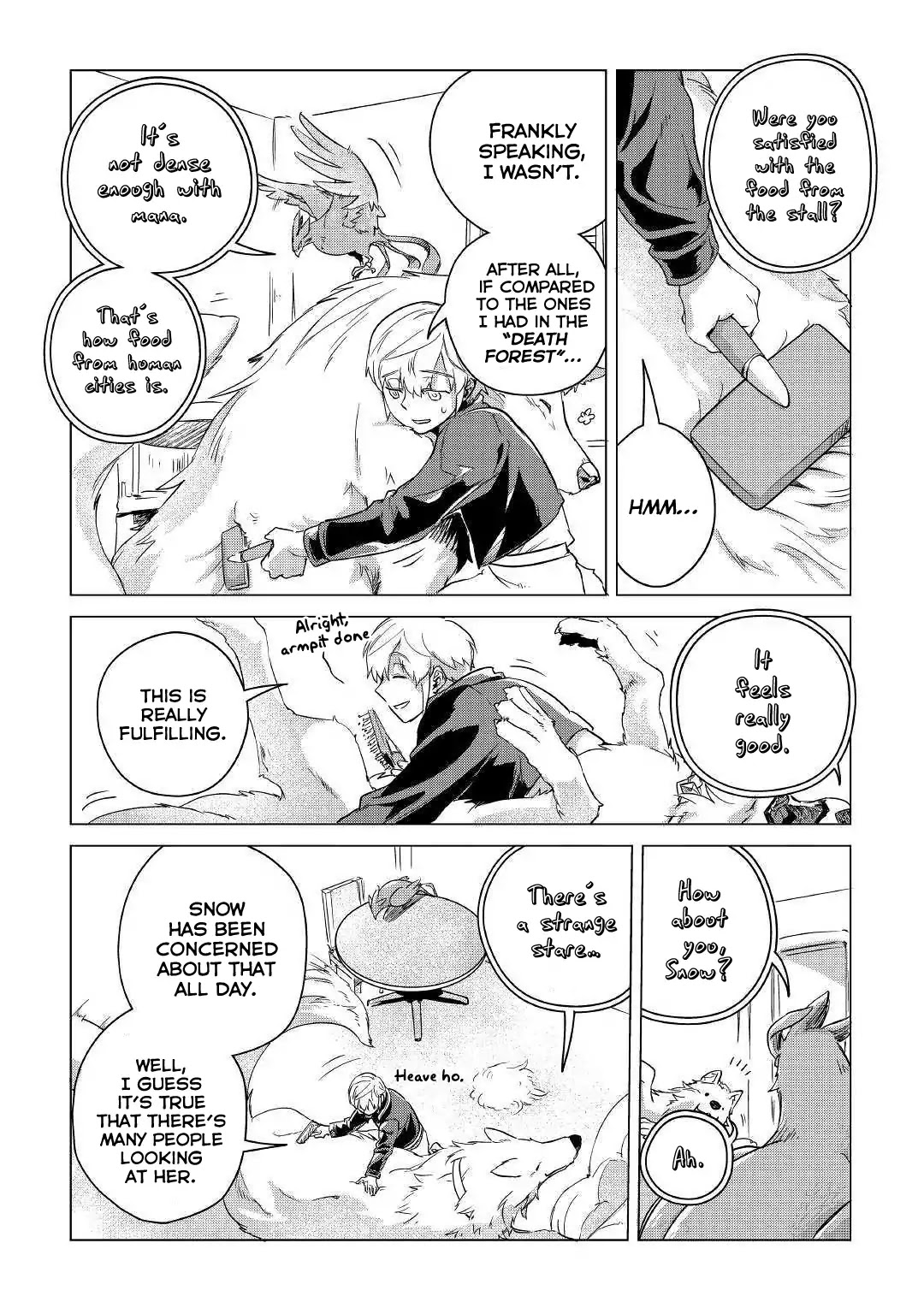 Mofumofu to Isekai Slow Life o Mezashimasu! Chapter 6 page 37 - Chapter 6: The Fluff, the Beastman and...