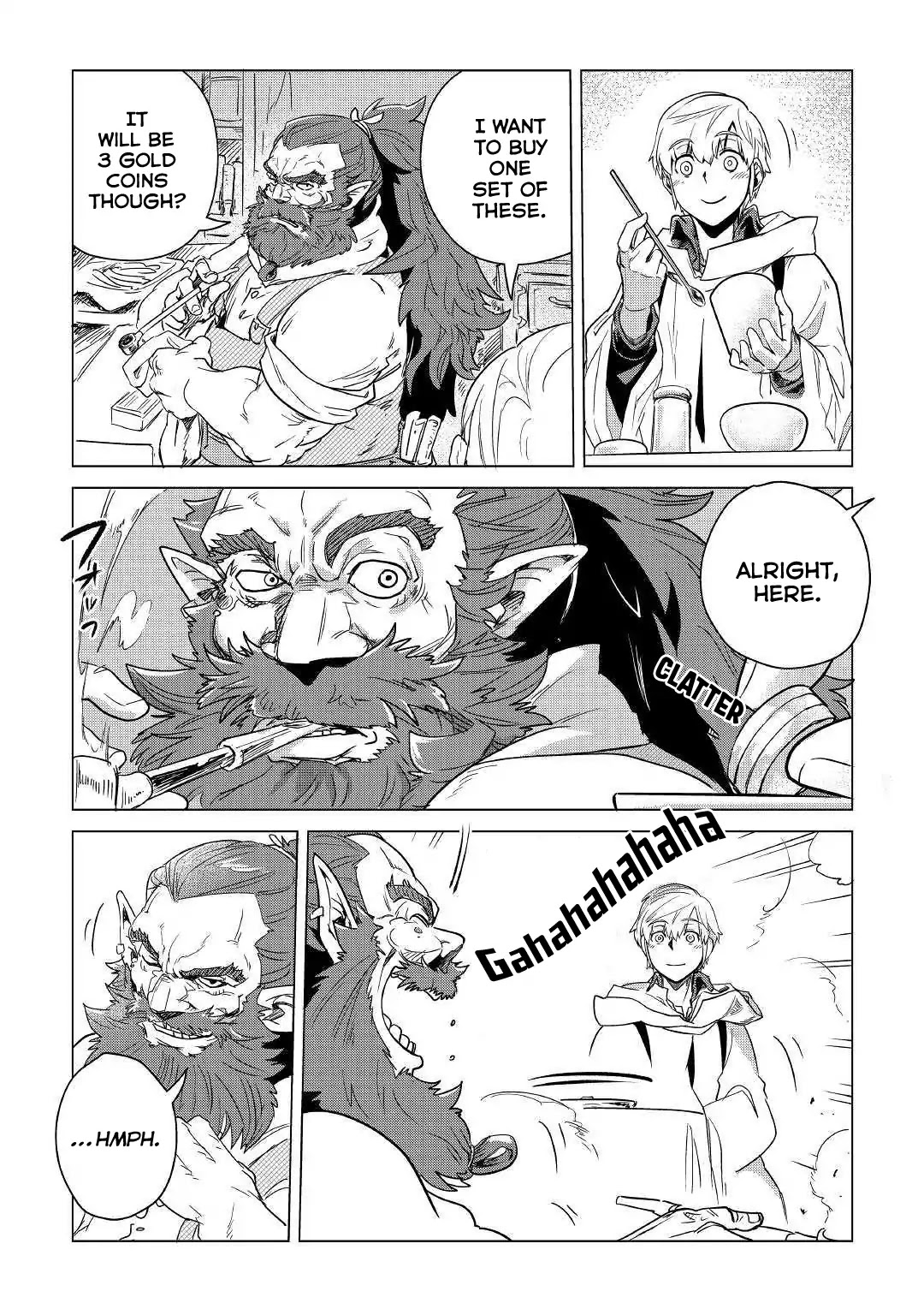 Mofumofu to Isekai Slow Life o Mezashimasu! Chapter 6 page 45 - Chapter 6: The Fluff, the Beastman and...