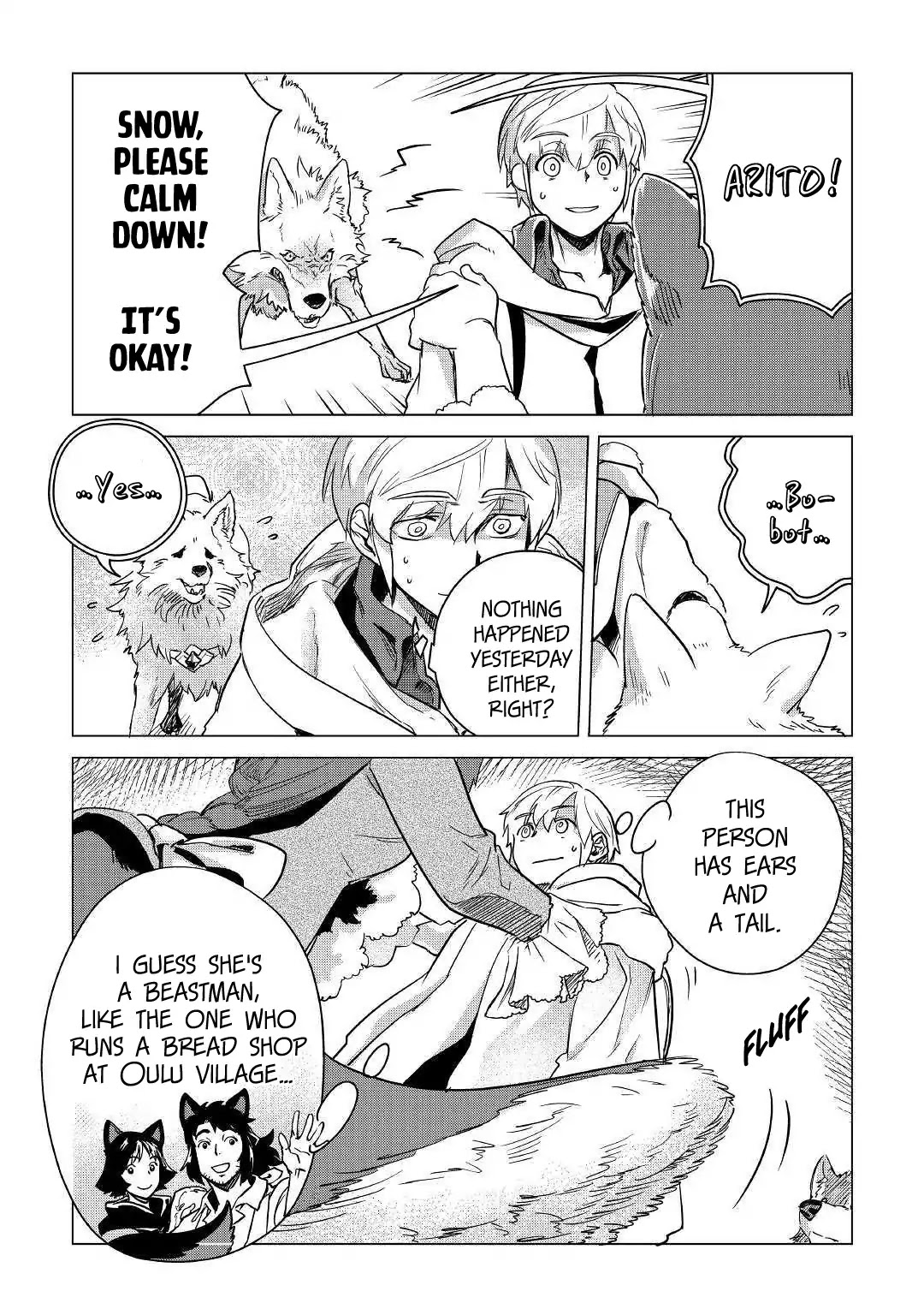 Mofumofu to Isekai Slow Life o Mezashimasu! Chapter 6 page 48 - Chapter 6: The Fluff, the Beastman and...
