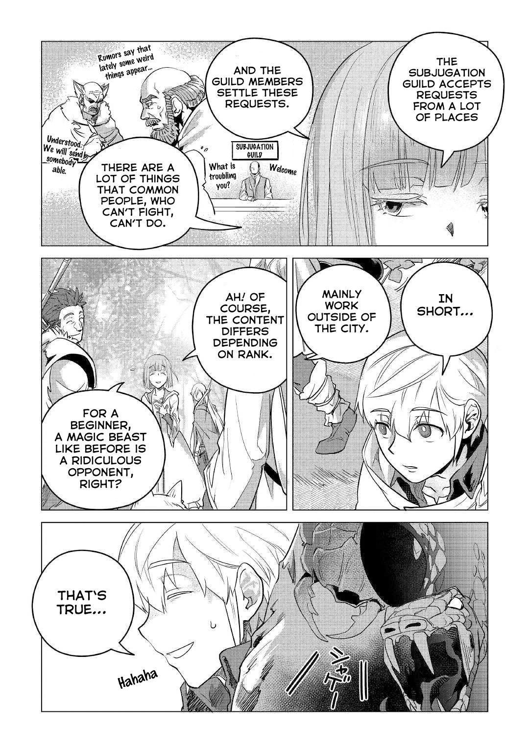 Mofumofu to Isekai Slow Life o Mezashimasu! Chapter 9 page 34 - Chapter 9: Arito's Letter