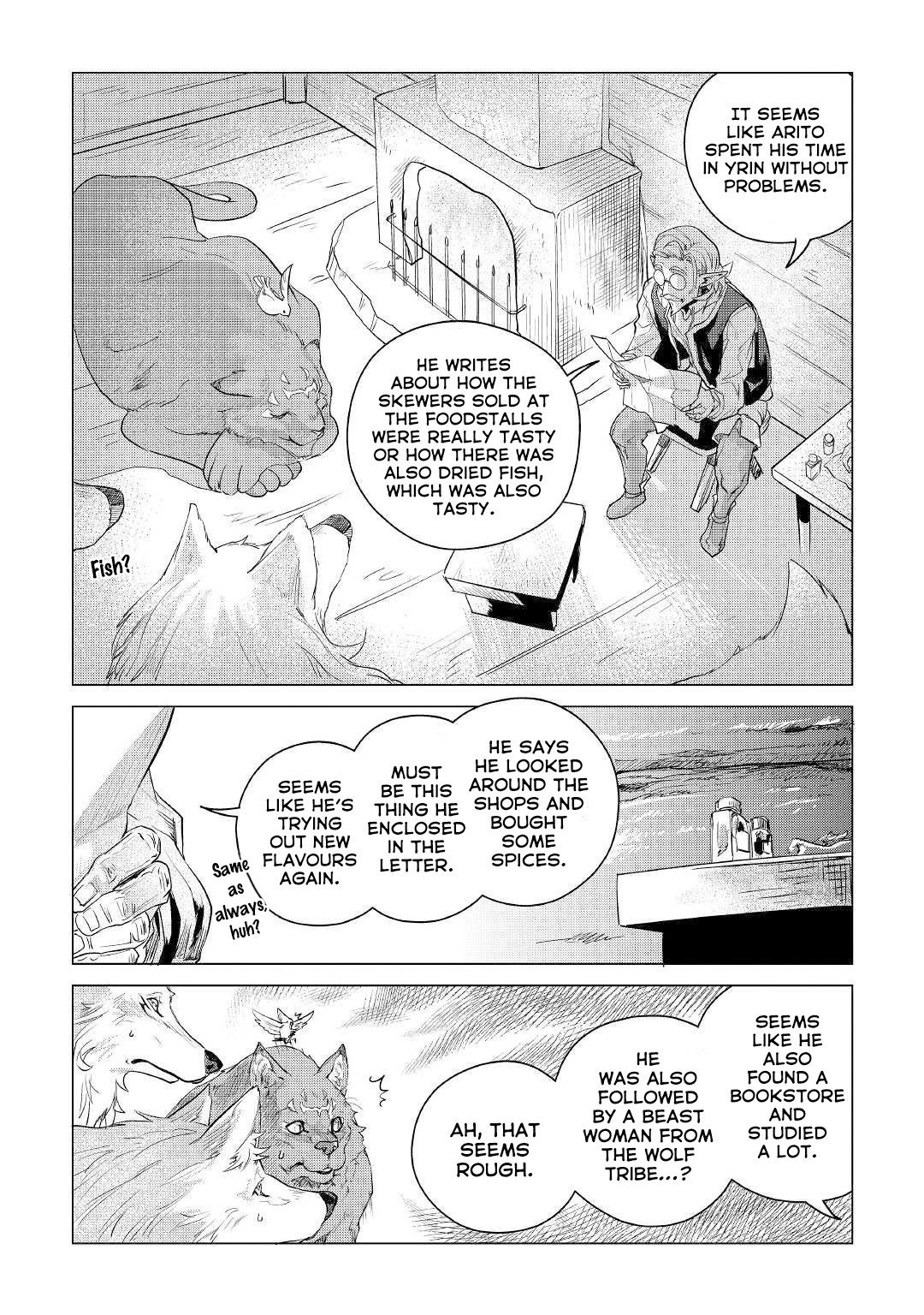 Mofumofu to Isekai Slow Life o Mezashimasu! Chapter 9 page 4 - Chapter 9: Arito's Letter