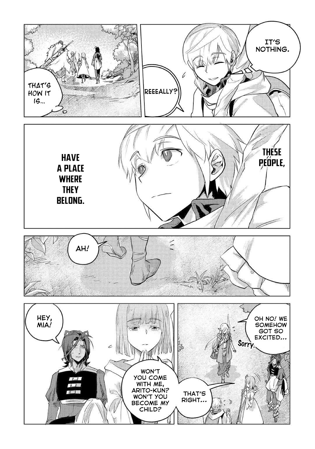 Mofumofu to Isekai Slow Life o Mezashimasu! Chapter 9 page 43 - Chapter 9: Arito's Letter