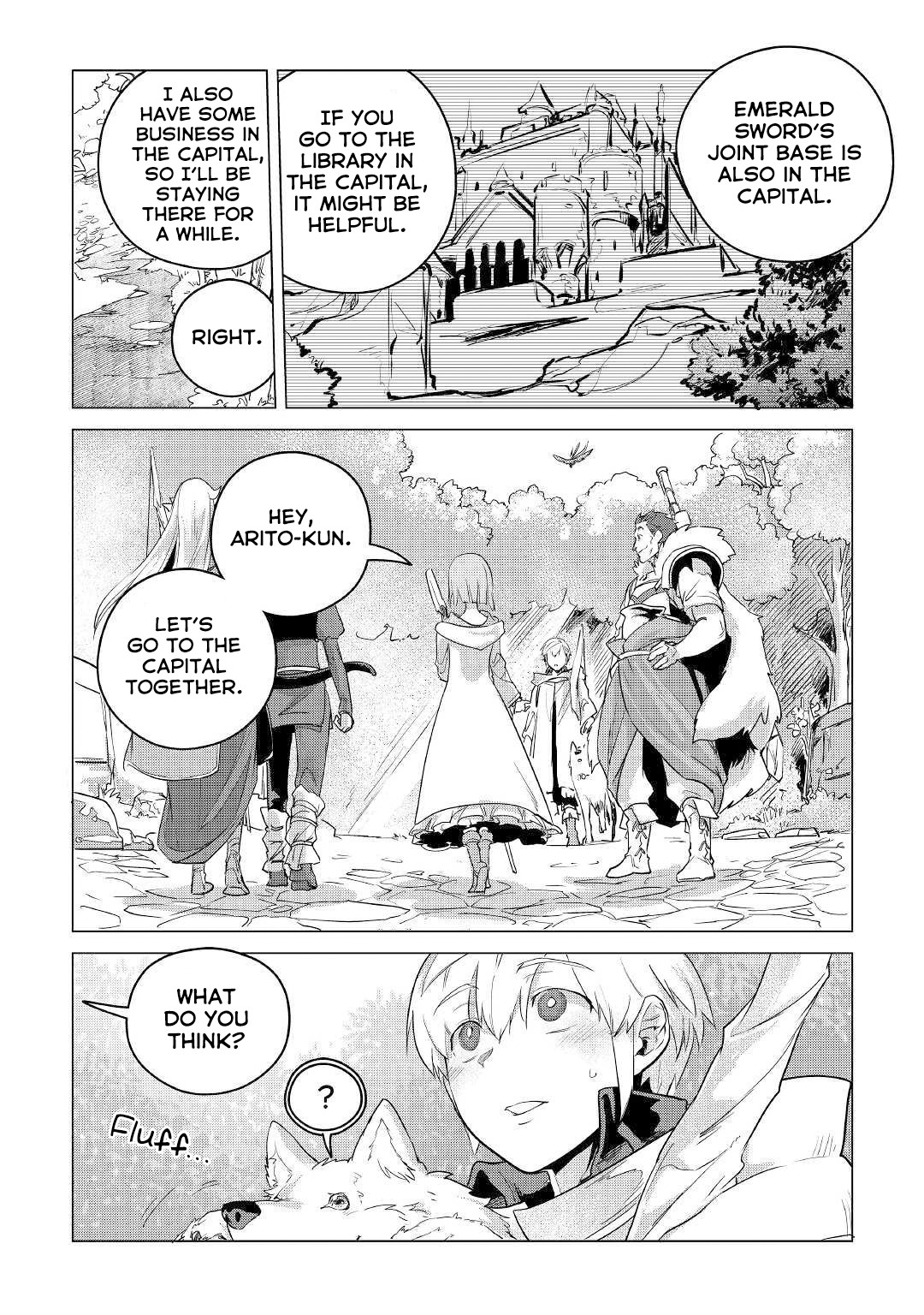 Mofumofu to Isekai Slow Life o Mezashimasu! Chapter 9 page 45 - Chapter 9: Arito's Letter
