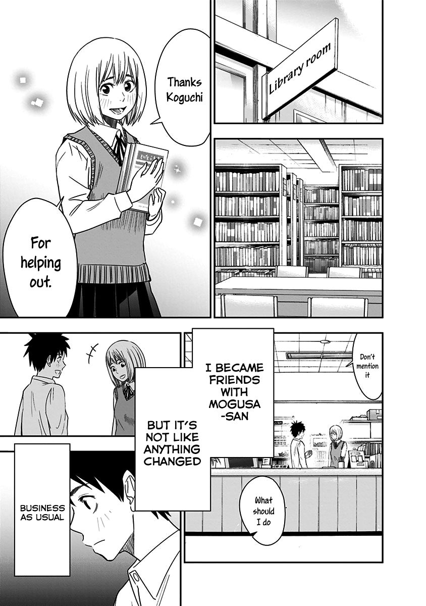 Mogusa-san Chapter 10 page 4 - Chapter 10 : Library room and Mogusa-san