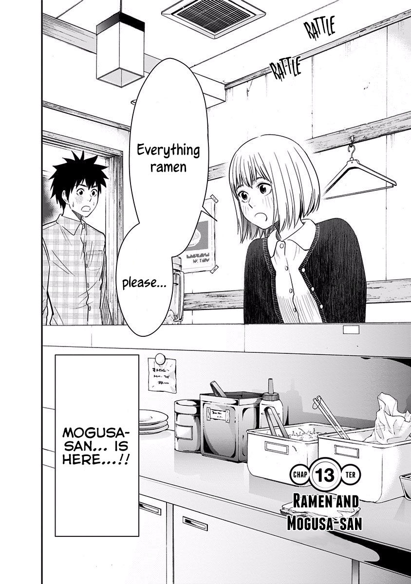 Mogusa-san Chapter 13 page 3 - Chapter 13 : Ramen and Mogusa-san