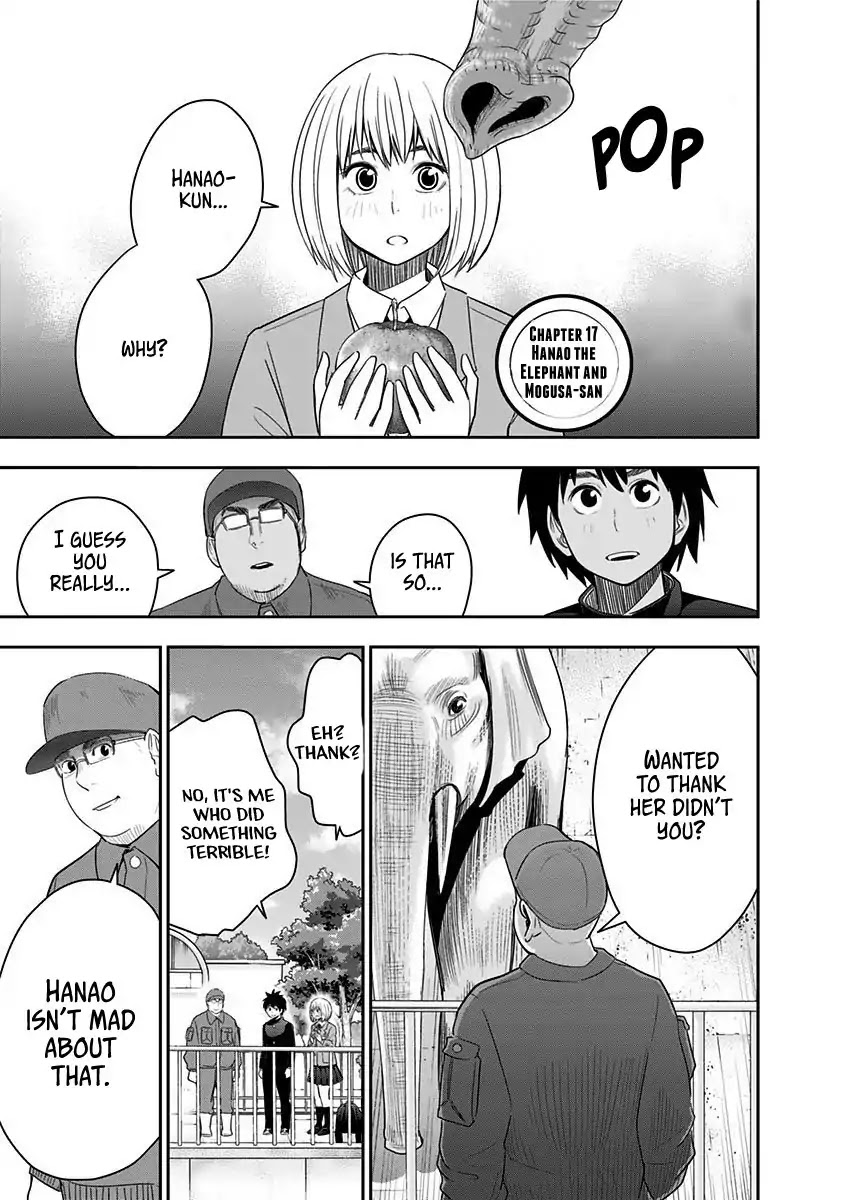 Mogusa-san Chapter 17 page 3 - Chapter 17: Hanao the Elephant and Mogusa-san