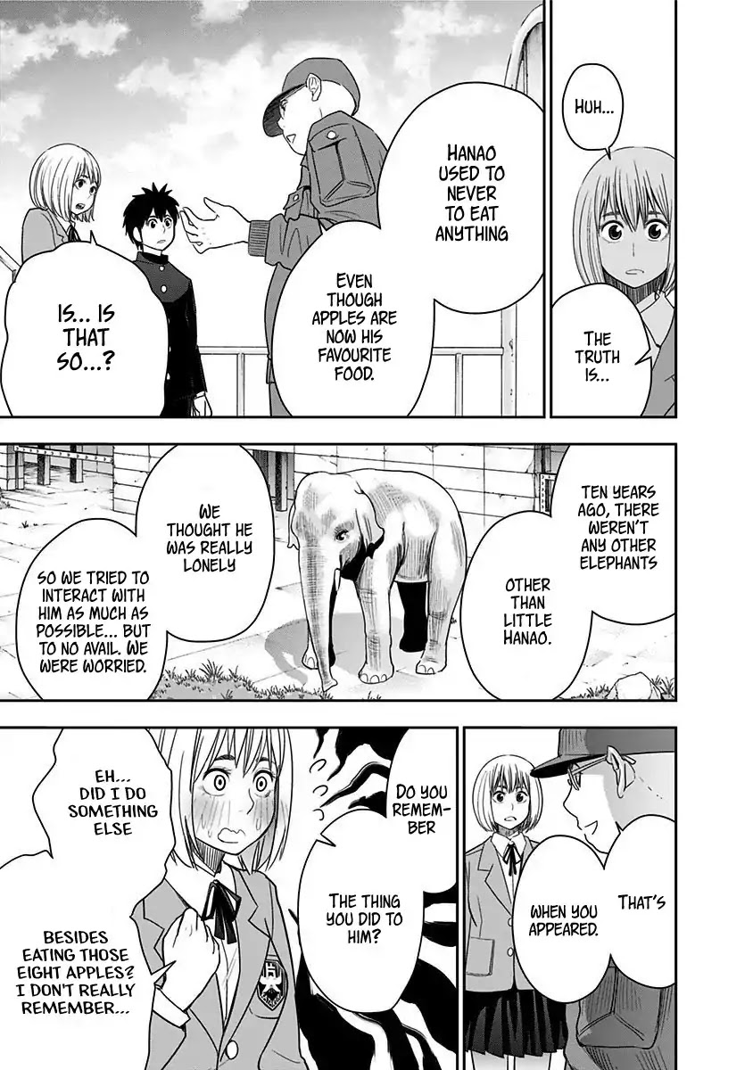 Mogusa-san Chapter 17 page 5 - Chapter 17: Hanao the Elephant and Mogusa-san