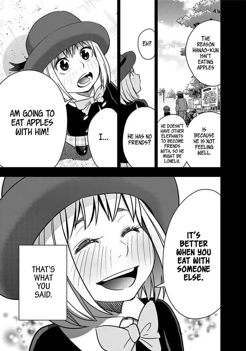 Mogusa-san Chapter 17 page 7 - Chapter 17: Hanao the Elephant and Mogusa-san
