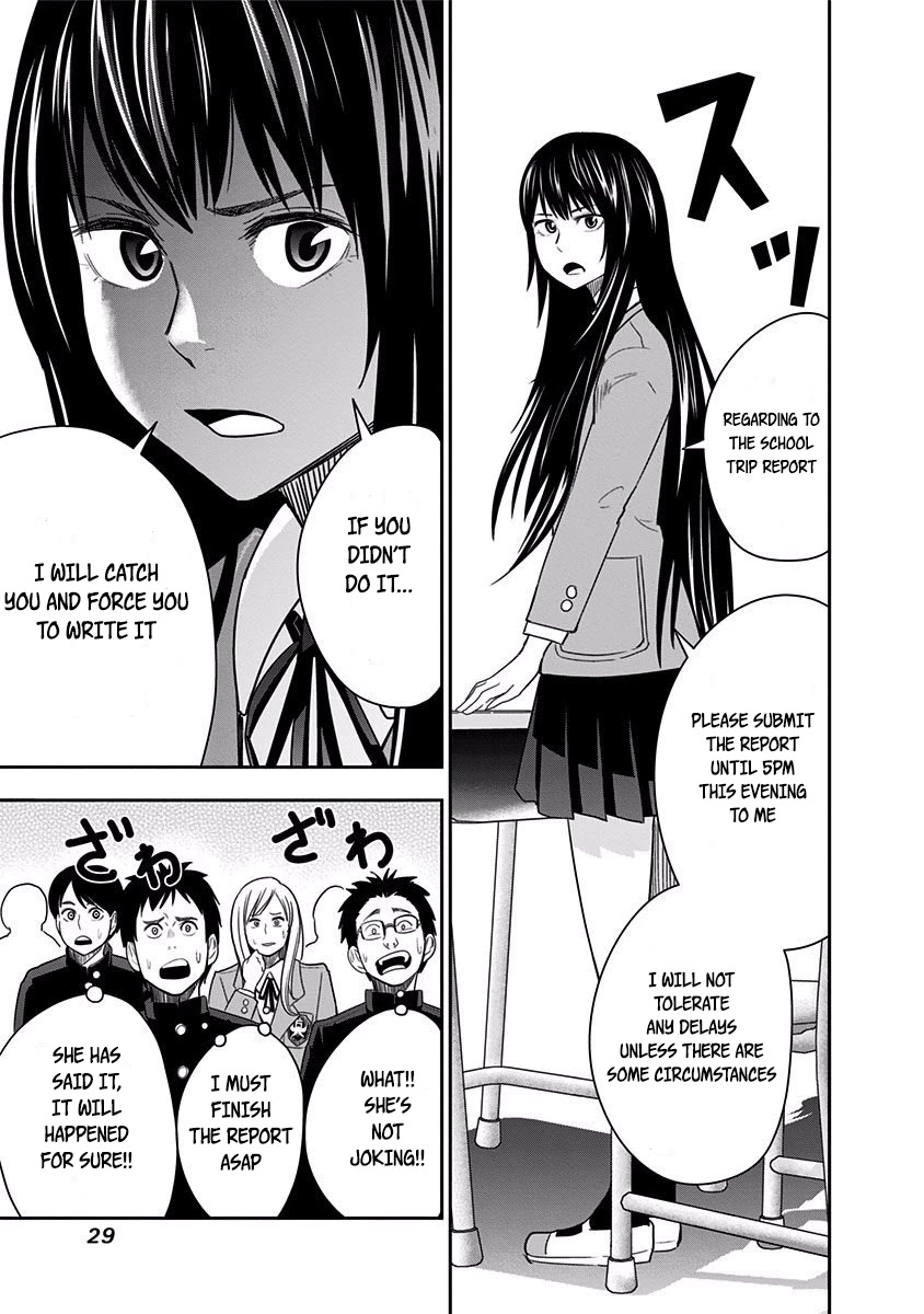 Mogusa-san Chapter 18 page 7 - Chapter 18: Class President and Mogusa-san