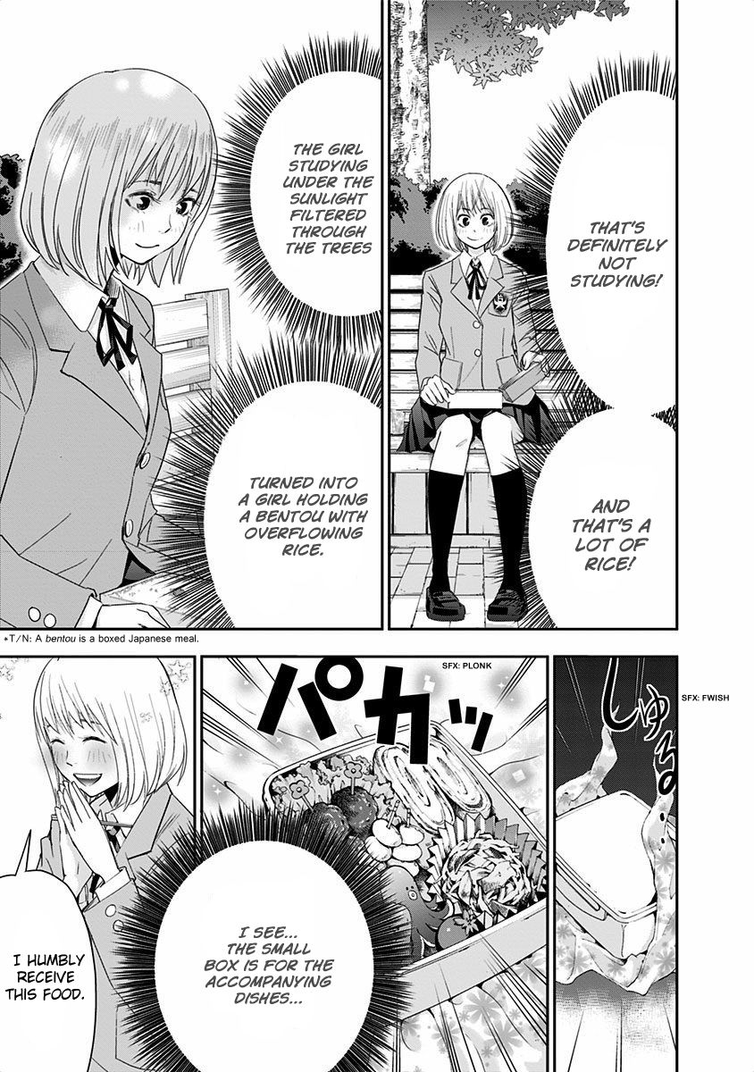 Mogusa-san Chapter 2 page 12 - Chapter 2 : O-bentou and Mogusa-san