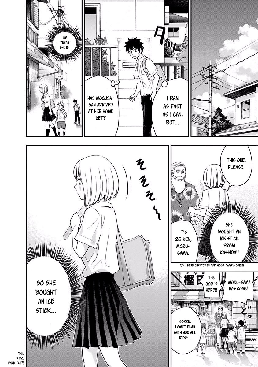 Mogusa-san Chapter 24 page 8 - Chapter 24: Coolness and Mogusa-san