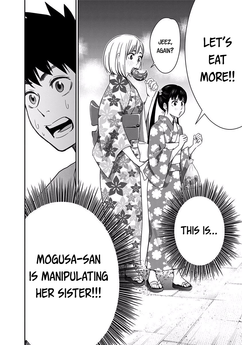 Mogusa-san Chapter 25 page 12 - Chapter 25: Summer Festival and Mogusa-san