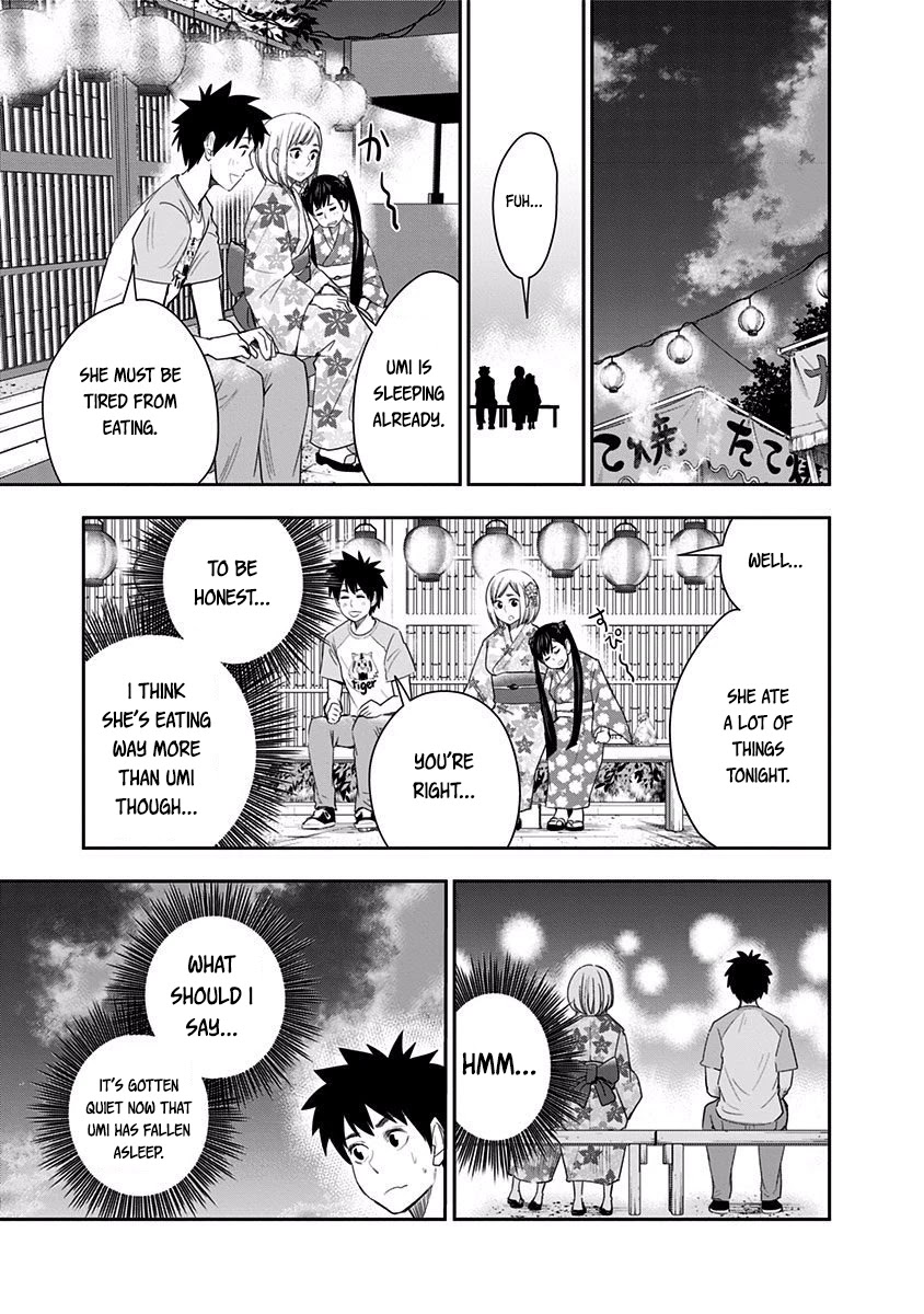 Mogusa-san Chapter 25 page 13 - Chapter 25: Summer Festival and Mogusa-san
