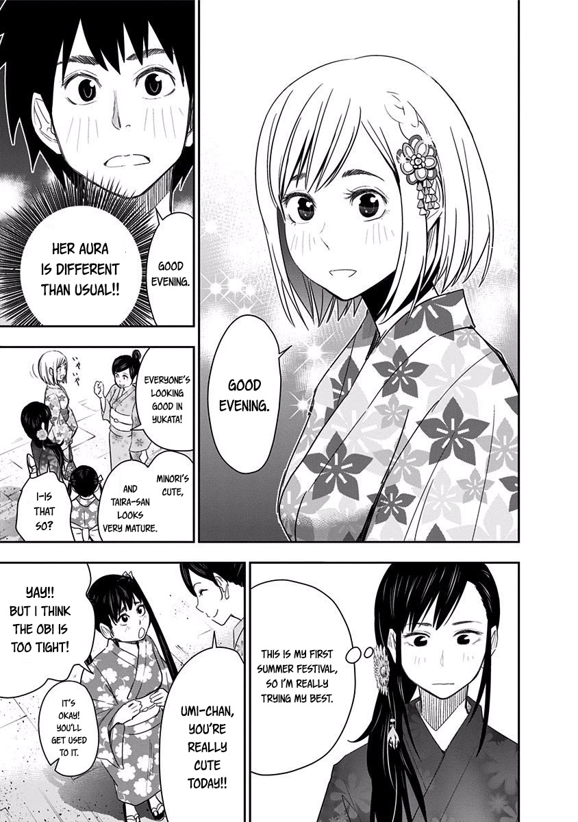 Mogusa-san Chapter 25 page 3 - Chapter 25: Summer Festival and Mogusa-san