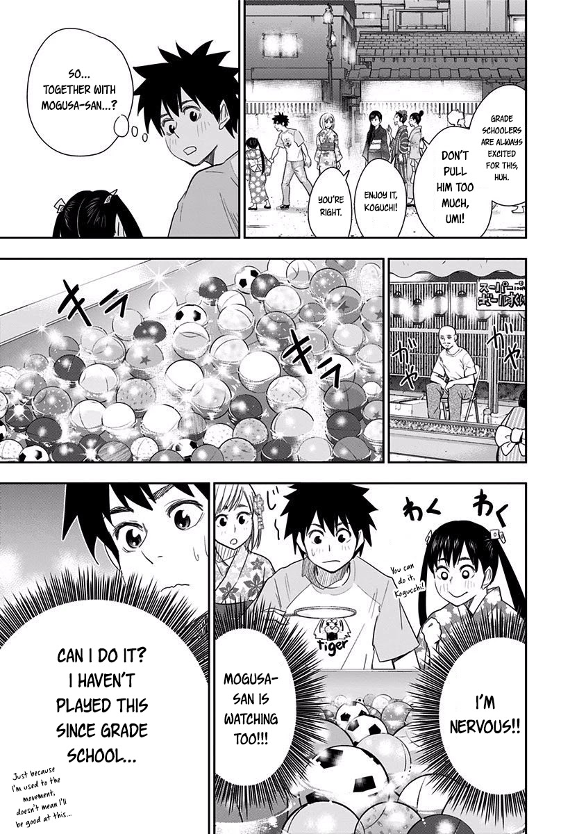 Mogusa-san Chapter 25 page 5 - Chapter 25: Summer Festival and Mogusa-san