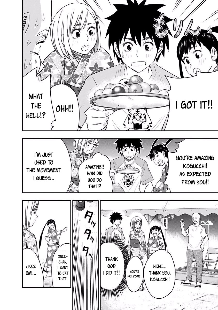 Mogusa-san Chapter 25 page 6 - Chapter 25: Summer Festival and Mogusa-san
