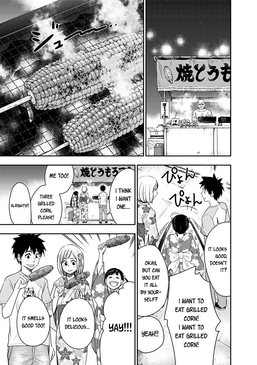 Mogusa-san Chapter 25 page 7 - Chapter 25: Summer Festival and Mogusa-san