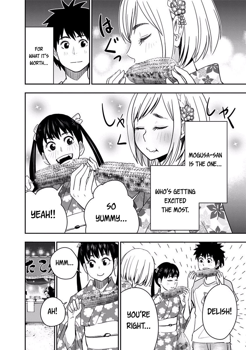 Mogusa-san Chapter 25 page 8 - Chapter 25: Summer Festival and Mogusa-san