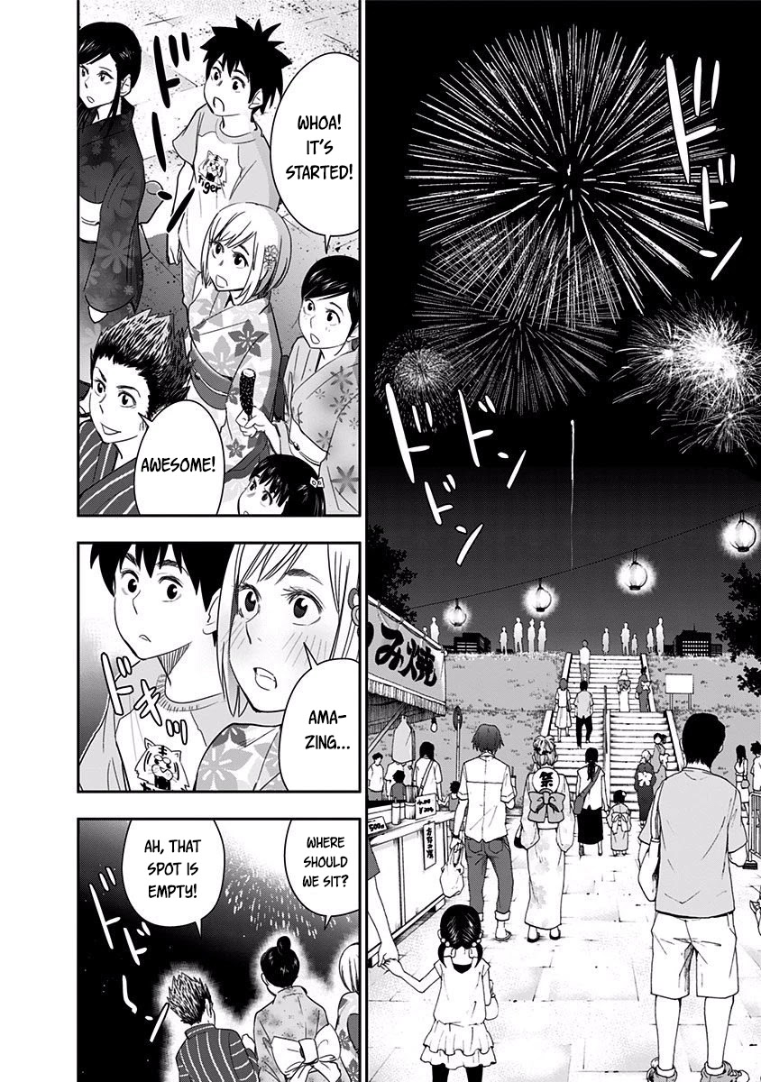 Mogusa-san Chapter 26 page 10 - Chapter 26: Watermelon, Fireworks, and Mogusa-san