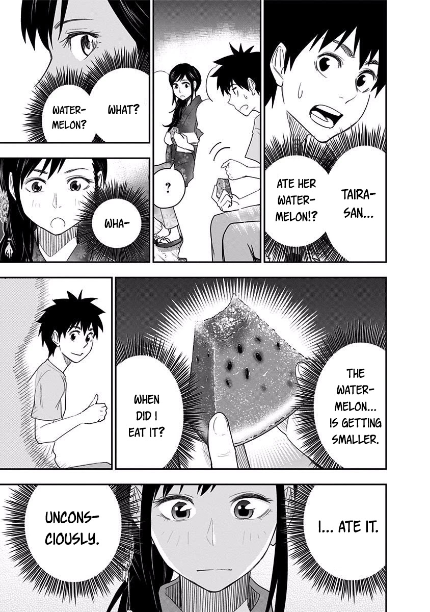Mogusa-san Chapter 26 page 19 - Chapter 26: Watermelon, Fireworks, and Mogusa-san