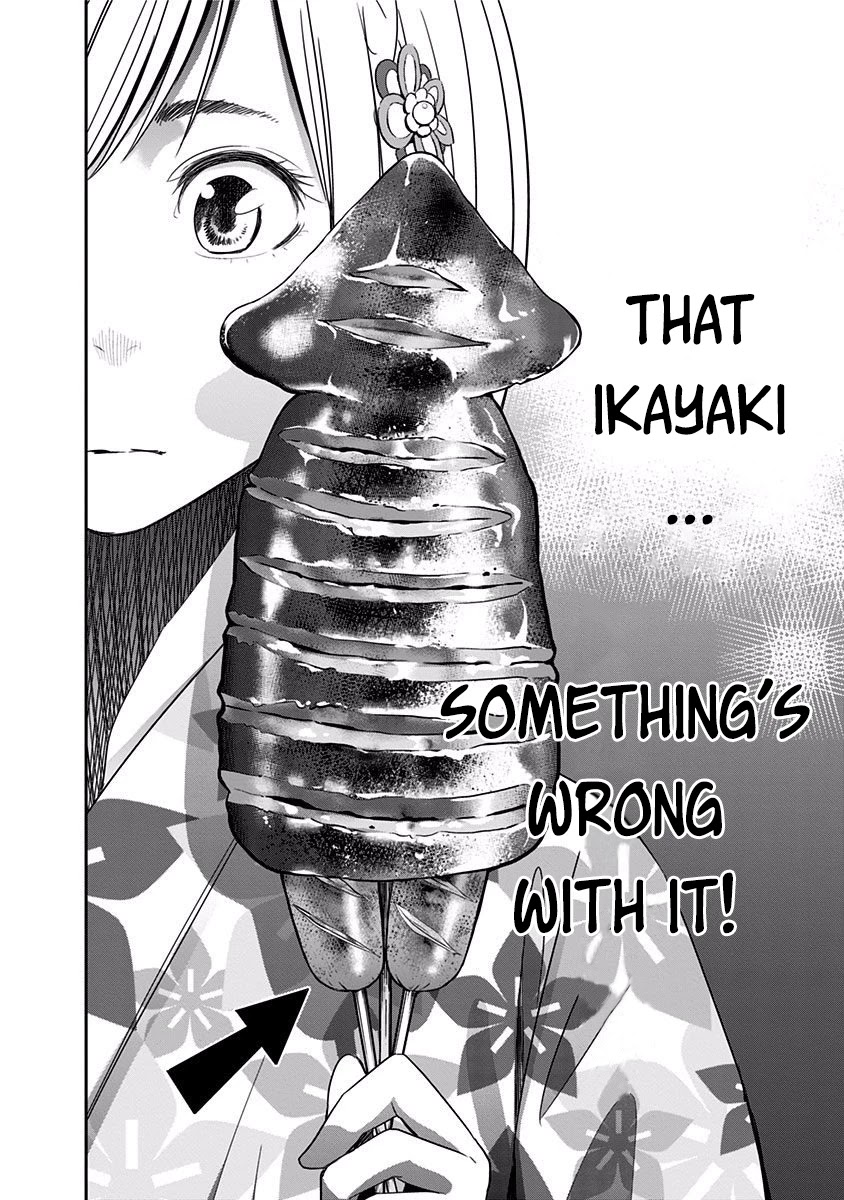 Mogusa-san Chapter 26 page 6 - Chapter 26: Watermelon, Fireworks, and Mogusa-san