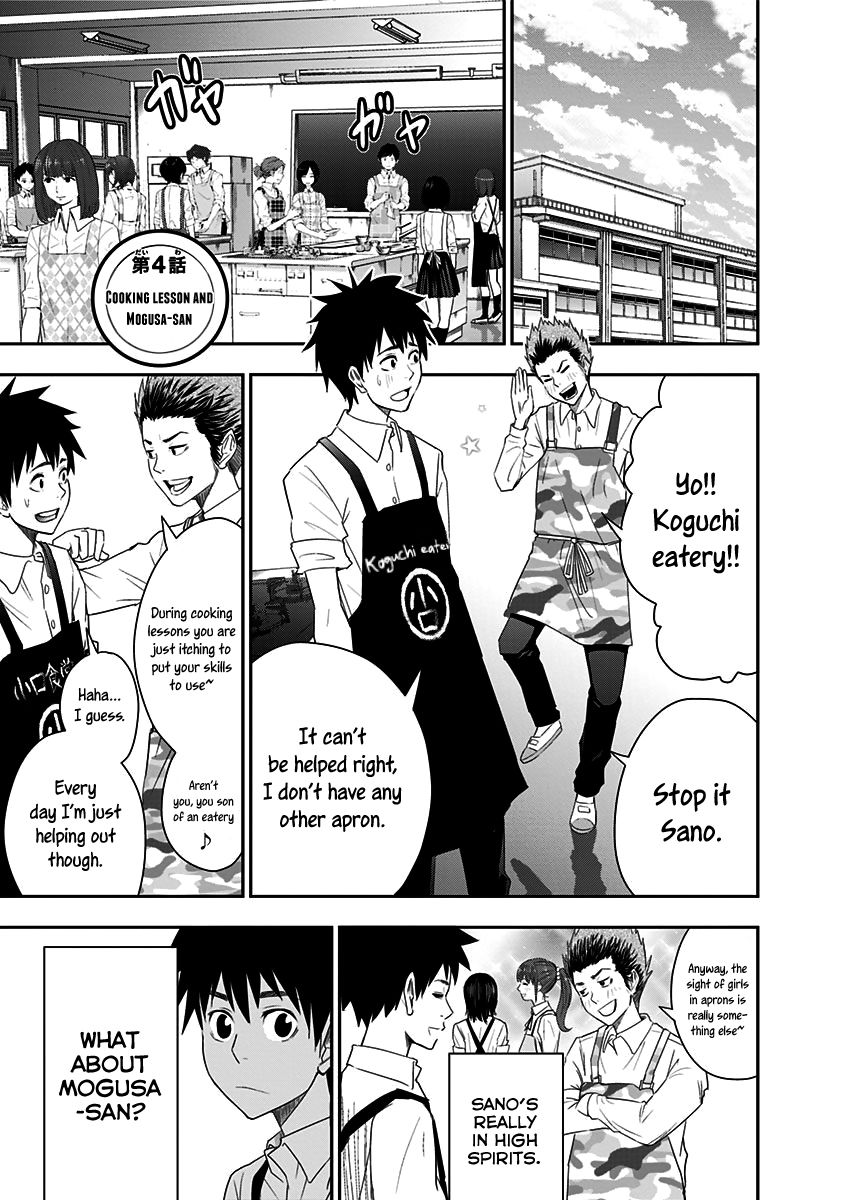 Mogusa-san Chapter 4 page 2 - Chapter 4 : Cooking lesson and Mogusa-san