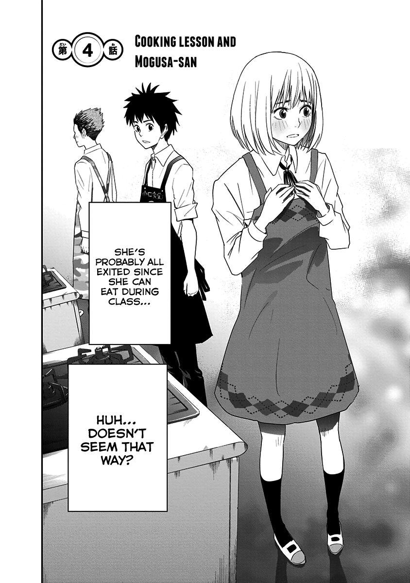 Mogusa-san Chapter 4 page 3 - Chapter 4 : Cooking lesson and Mogusa-san