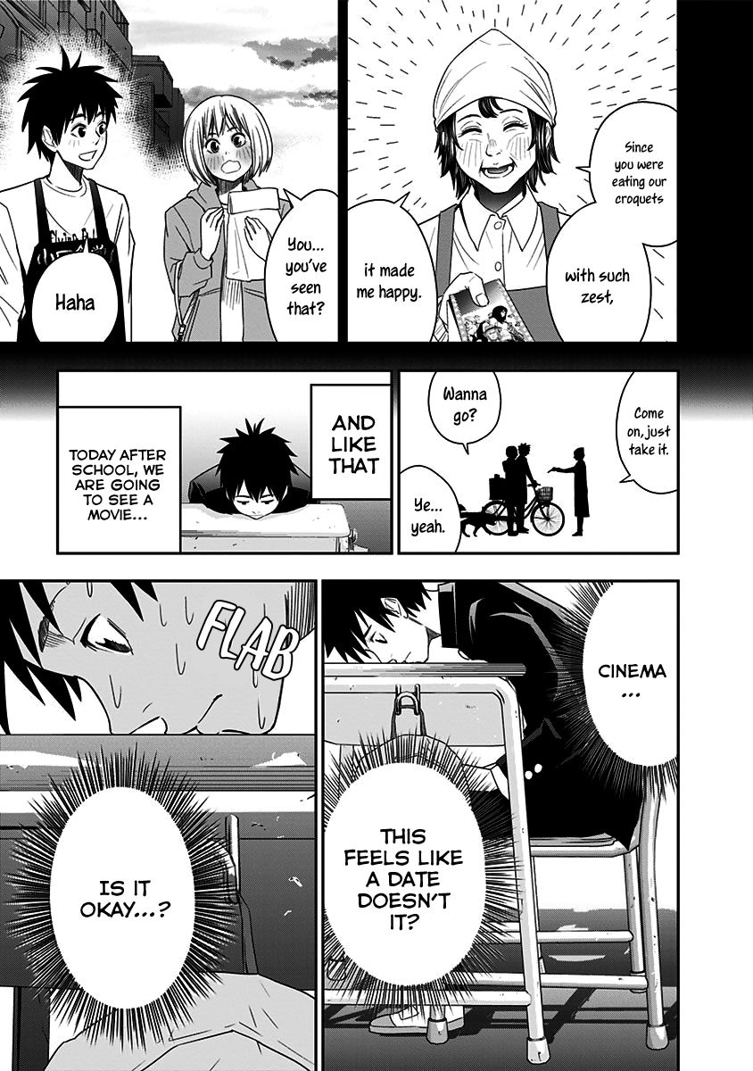 Mogusa-san Chapter 6 page 4 - Chapter 6 : Cinema and Mogusa-san