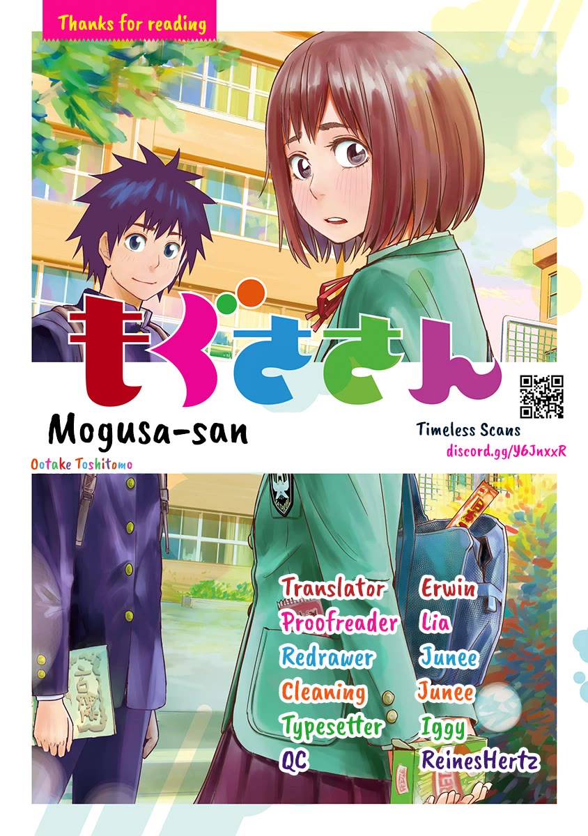 Mogusa-san Chapter 73 page 1 - Chapter 73